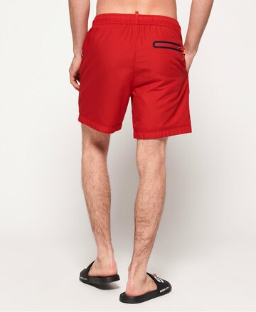 Superdry Zwemshorts 'Water' in Rood