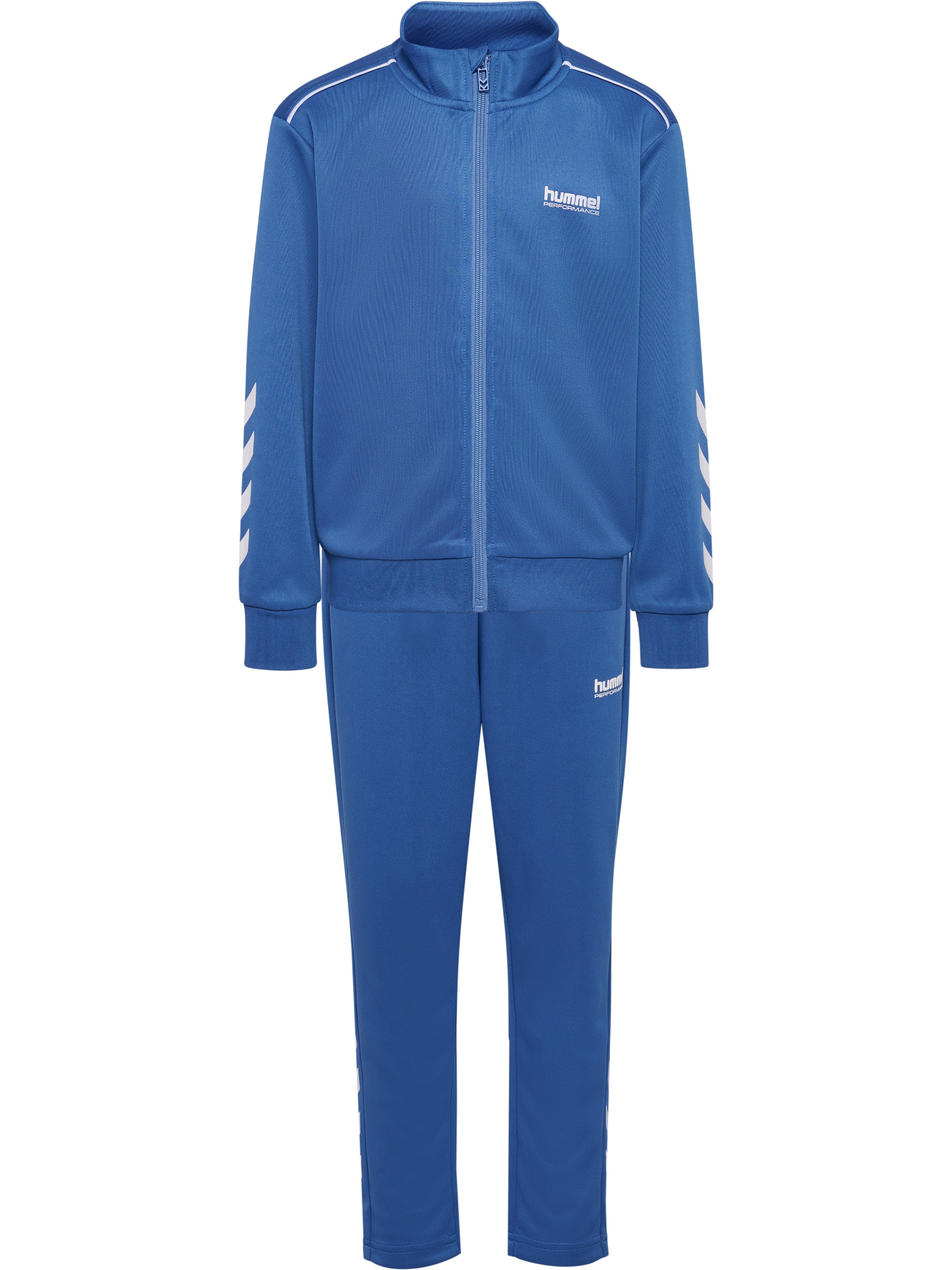 Hummel Træningsdragt i blå: forside