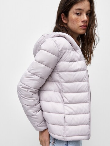 Pull&Bear Between-Season Jacket in Purple