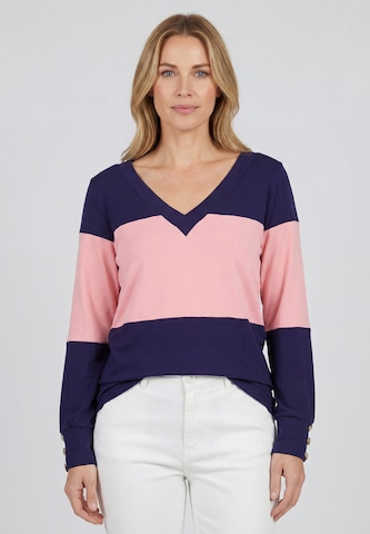 Chemisier CALEY en bleu : devant