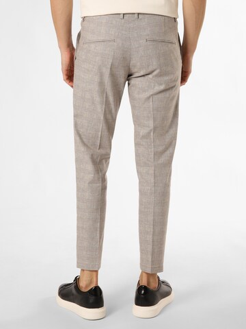 DRYKORN Slim fit Pleated Pants 'Ajend' in Beige