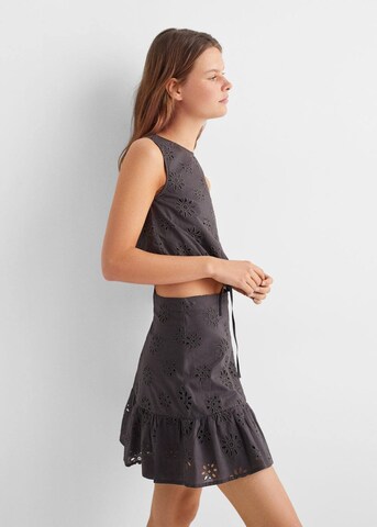 MANGO TEEN Skirt 'Antrif' in Grey