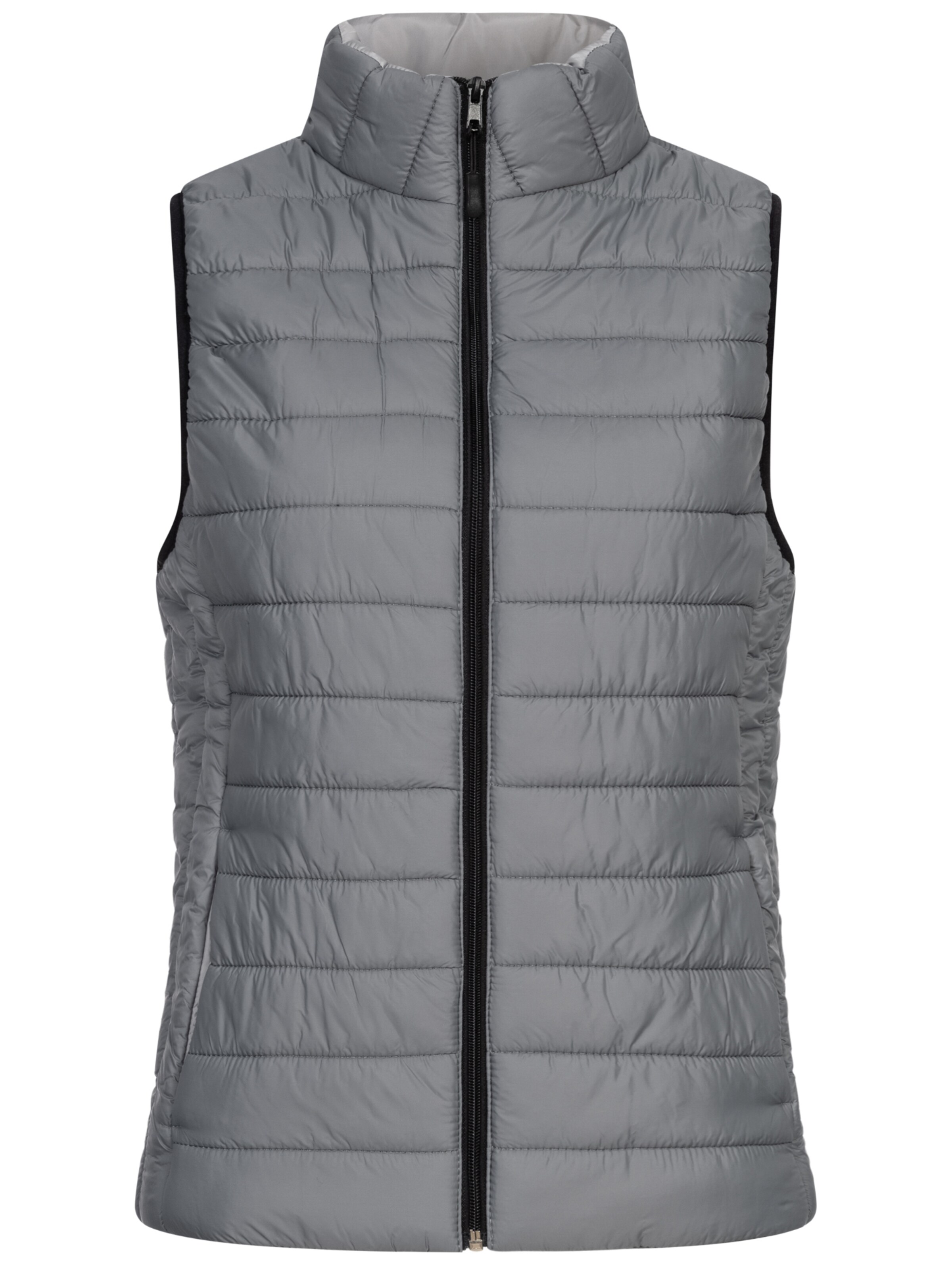 Rock Creek Vest in Grey: front