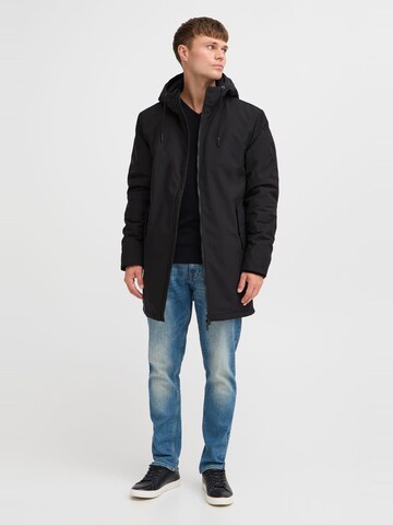 INDICODE JEANS Winterparka 'Pappys' in Zwart