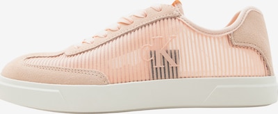 36 dydžio Sportbačiai be auliuko 'Stripe Cupsole' iš Calvin Klein, spalva – rožių spalva / pudros spalva, Prekių apžvalga