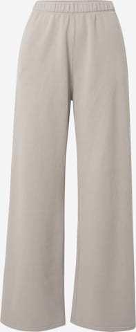 HOLLISTER Wide leg Pants 'DRIFTWOOD' in Brown: front