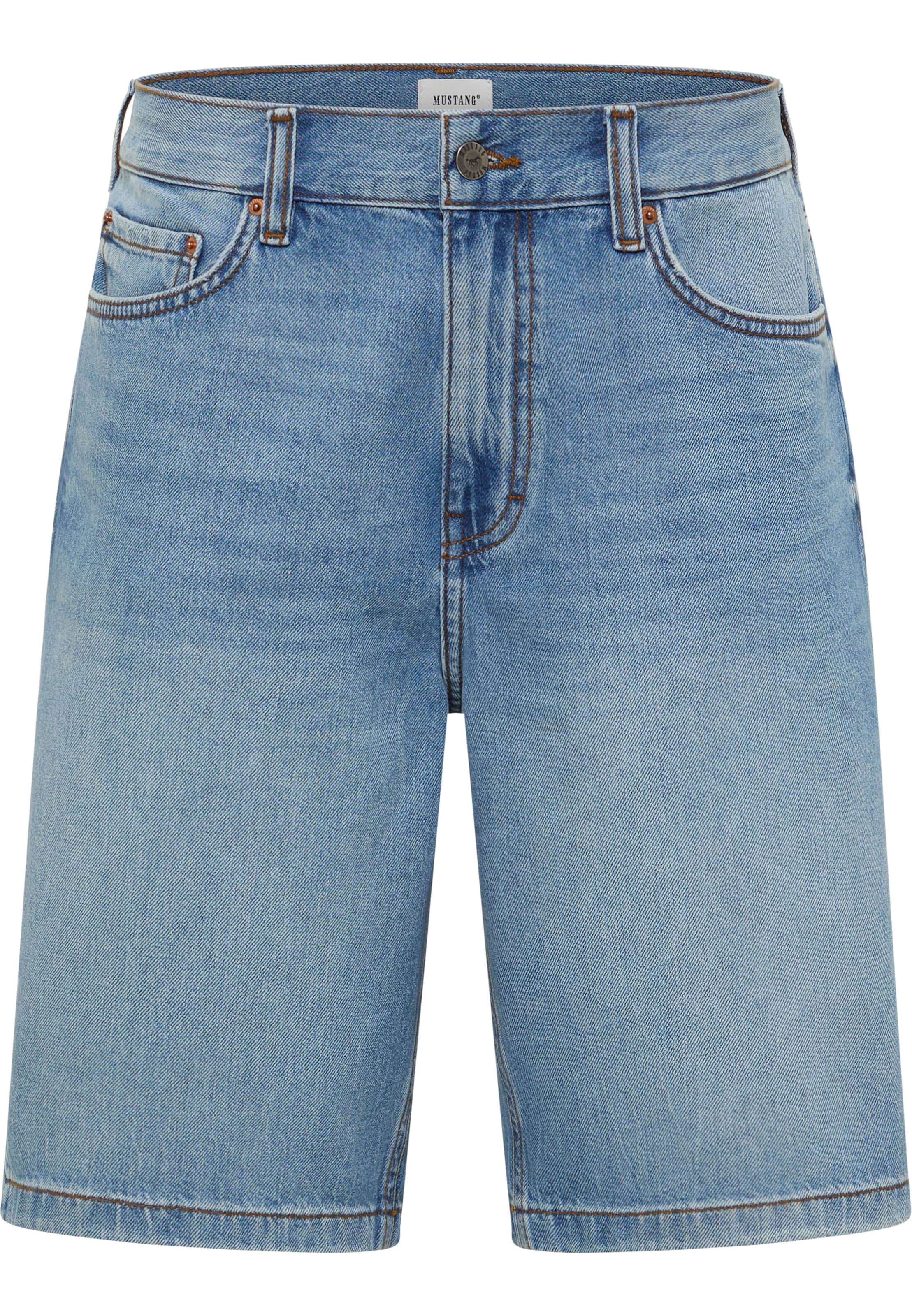 MUSTANG Loosefit Jeans in Blau: Vorderseite