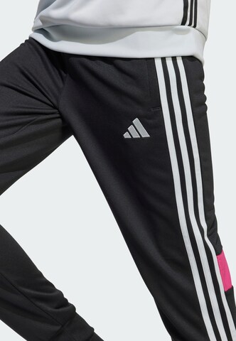 ADIDAS PERFORMANCE Tapered Workout Pants 'Tiro 25 Essentials' in Black