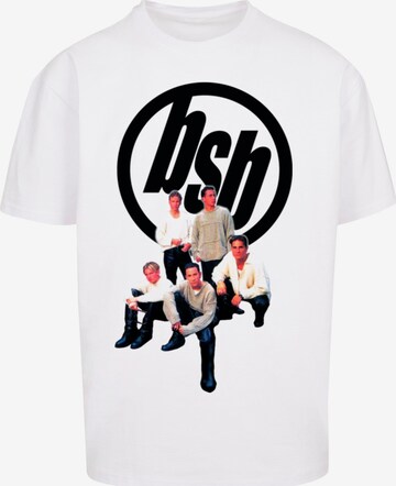 Merchcode T-Shirt 'Backstreet Boys' in Weiß: predná strana