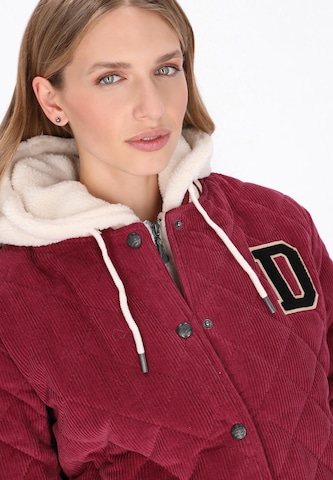 DreiMaster Vintage - Chaqueta de invierno en rojo