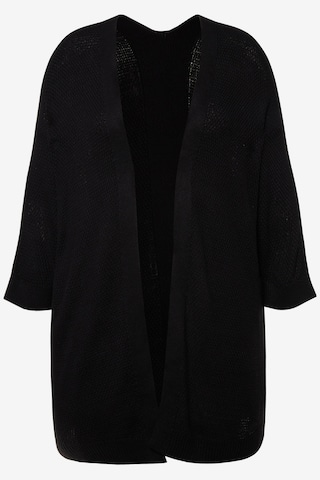 Angel of Style Knit Cardigan in Black: front