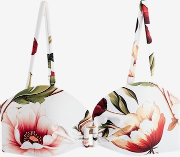 Next Бандо Верх бикини в Белый: спереди