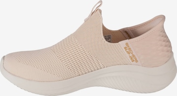 SKECHERS Slip-on 'Skechers Slip-Ins Ultra Flex 3.0 - Cozy Streak' in Beige: front