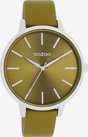 OOZOO Analog Watch in Silver: front