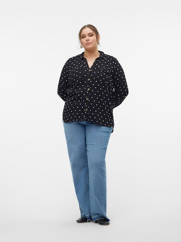 Vero Moda Curve Bluzka 'VMBumpy' w kolorze czarny