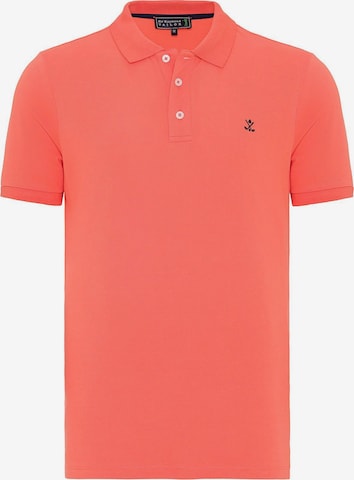 Sir Raymond Tailor Shirt 'Wheaton' in Oranje: voorkant