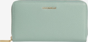 Portamonete 'COCCINELLE Metallic S26 4' di Coccinelle in blu: frontale