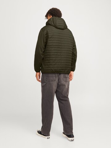 Jack & Jones Plus Overgangsjakke i grøn