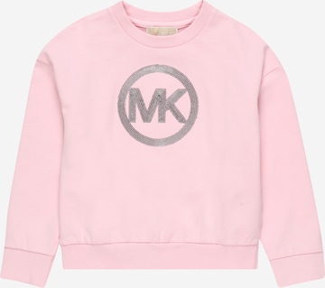 Michael Kors Kids Sweatshirt in Pink: front