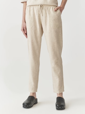 Tapered Pantaloni 'ONORA 1' di TATUUM in beige: frontale