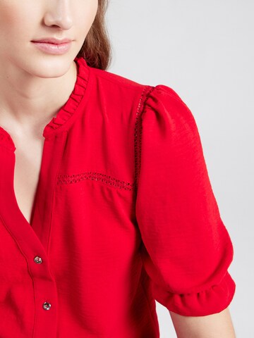 Chemisier Morgan en rouge