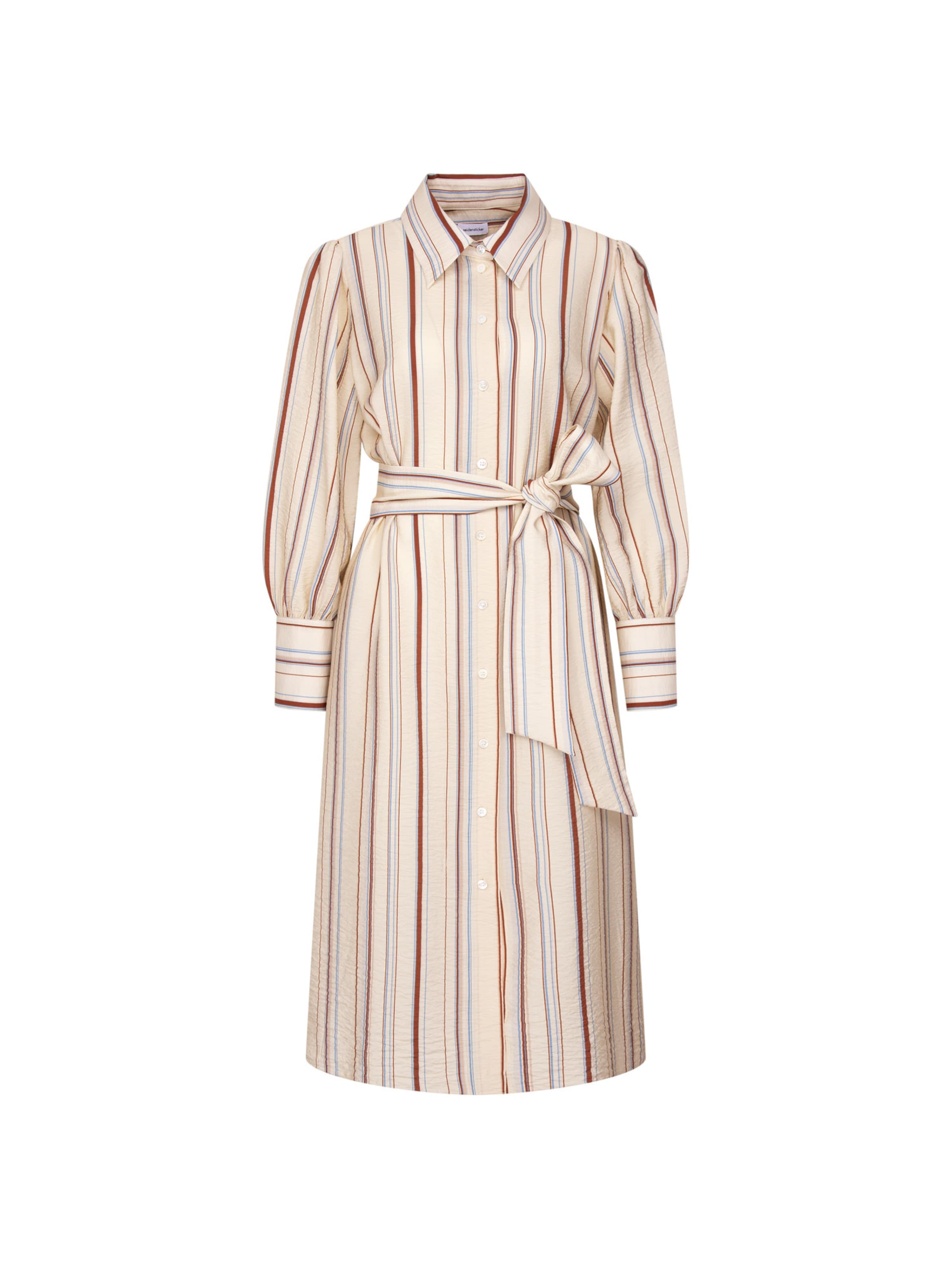 SEIDENSTICKER Jurk in Beige: voorkant