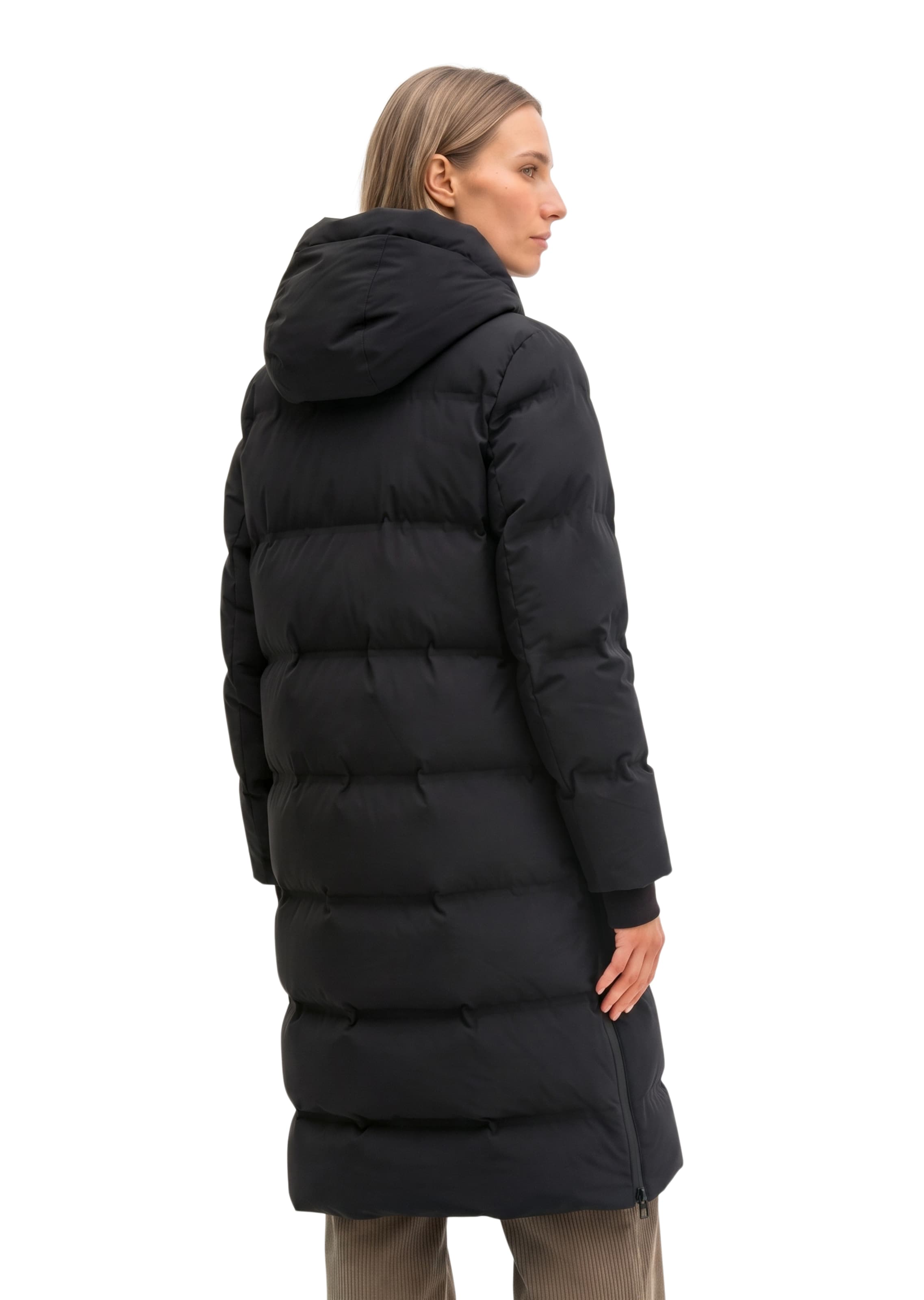 Marc O'Polo Functionele mantel 'MARC O'POLO x FUNCTION' in Zwart