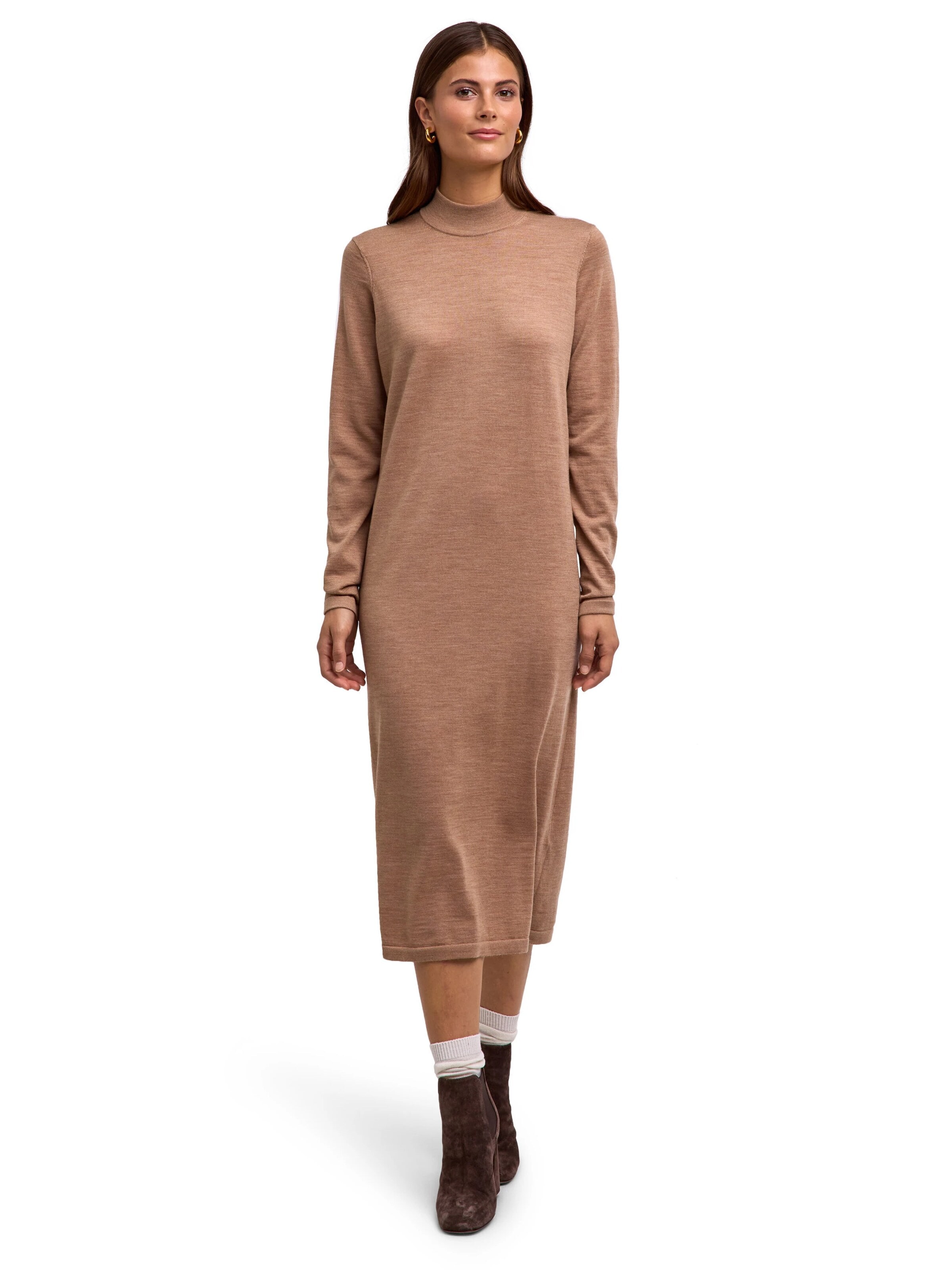 FALKE Kleid 'Pure Merino Wool'‌‌‌‌‌‌ in 34 in mokka, Produktansicht