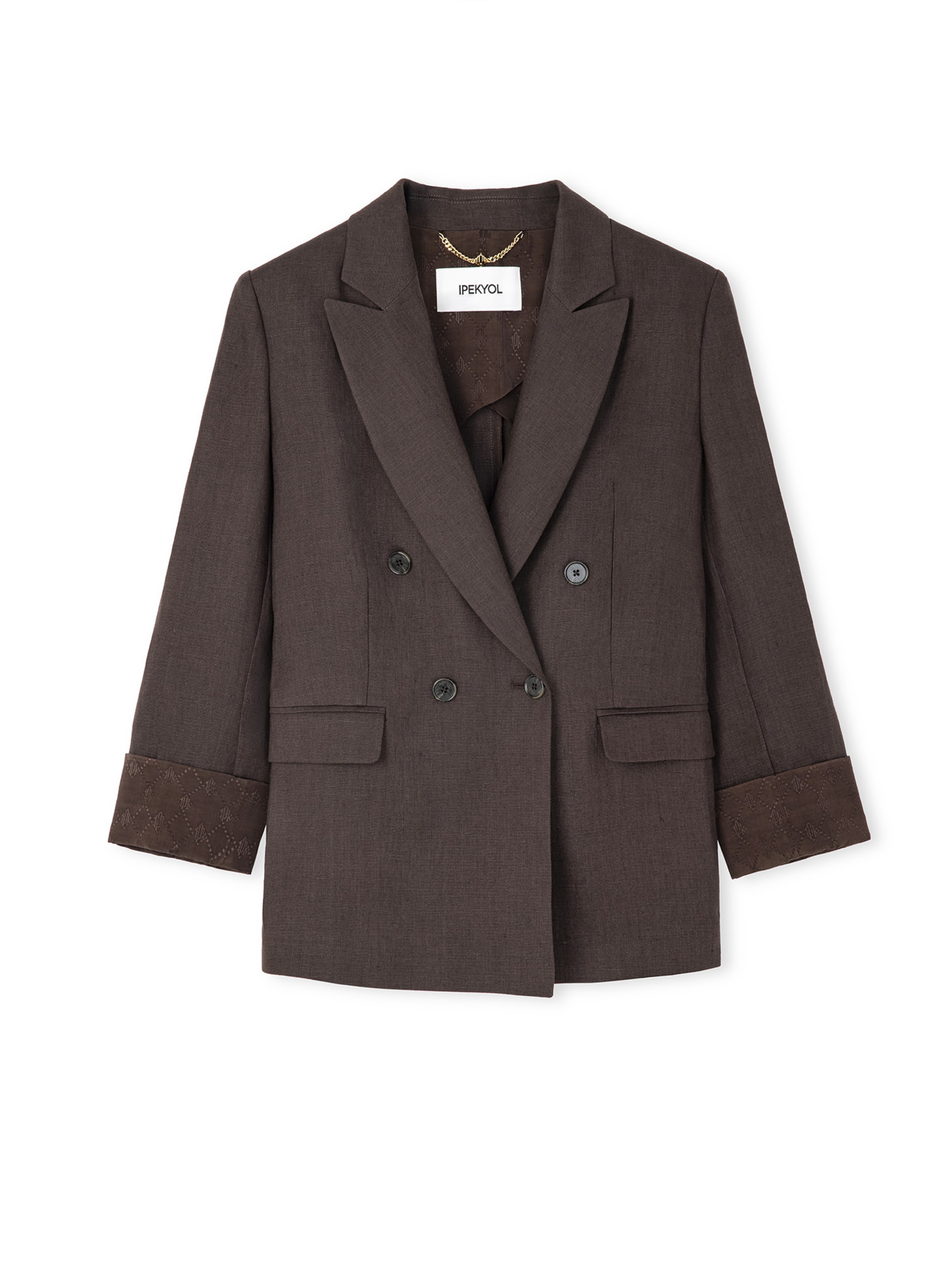 Blazer Ipekyol en marron : devant