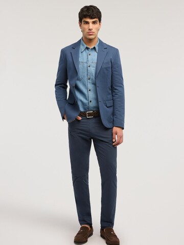 Coupe slim Pantalon Trussardi en bleu