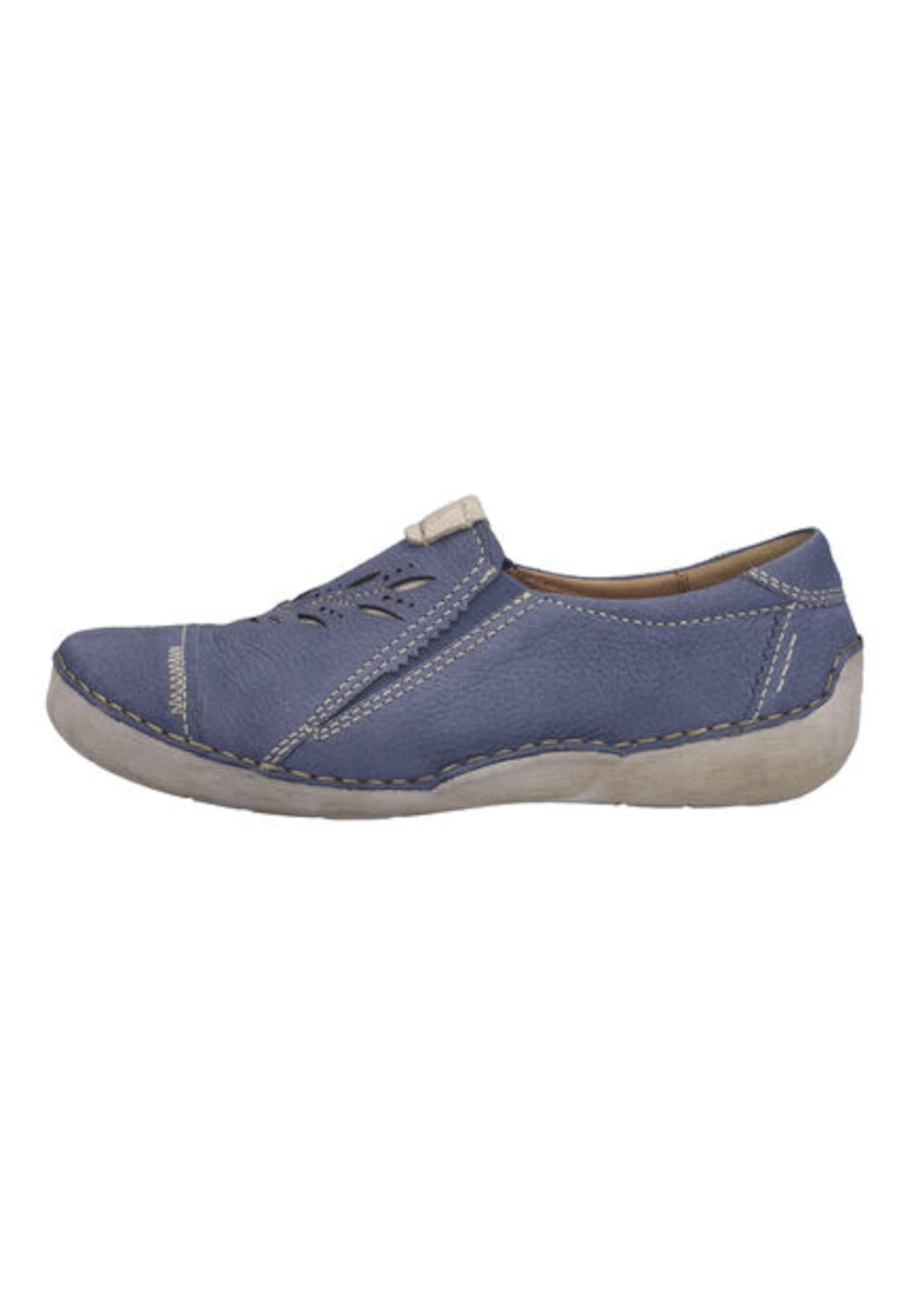 JOSEF SEIBEL Slipper 'FERGEY 42' in Blau: Vorderseite