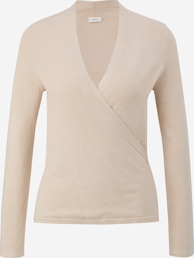 s.Oliver BLACK LABEL Pull-over en beige, Vue avec produit