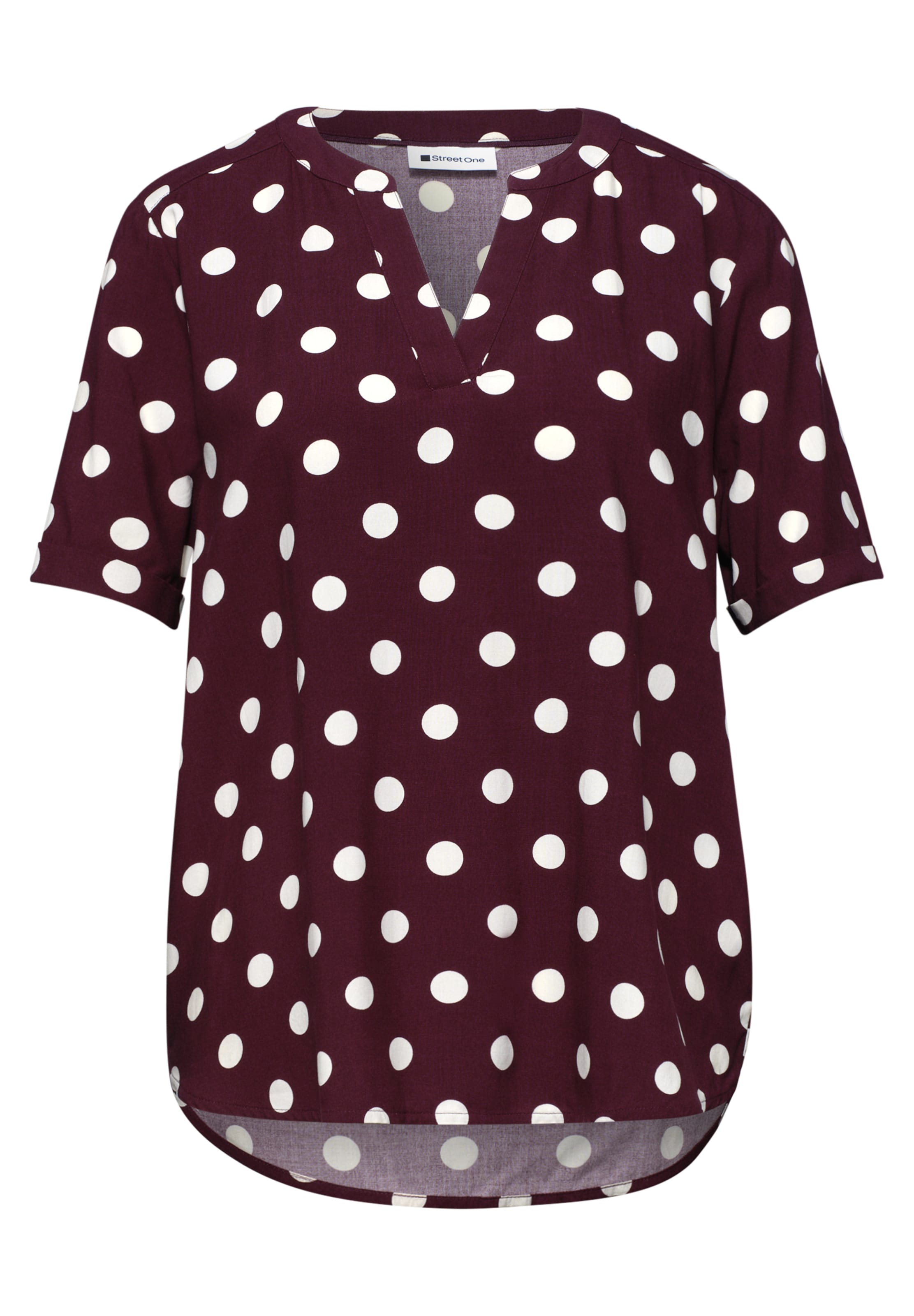 STREET ONE Blouse in Red: front