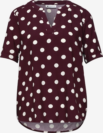 STREET ONE Bluse in Rot: Vorderseite