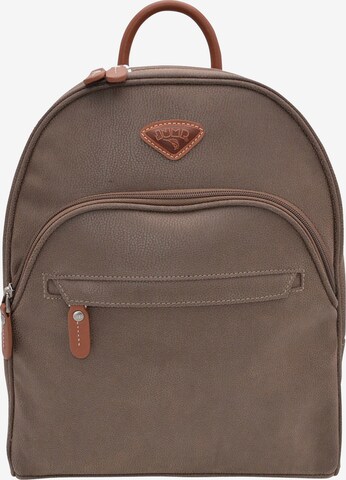 Jump Backpack 'Uppsala' in Brown: front