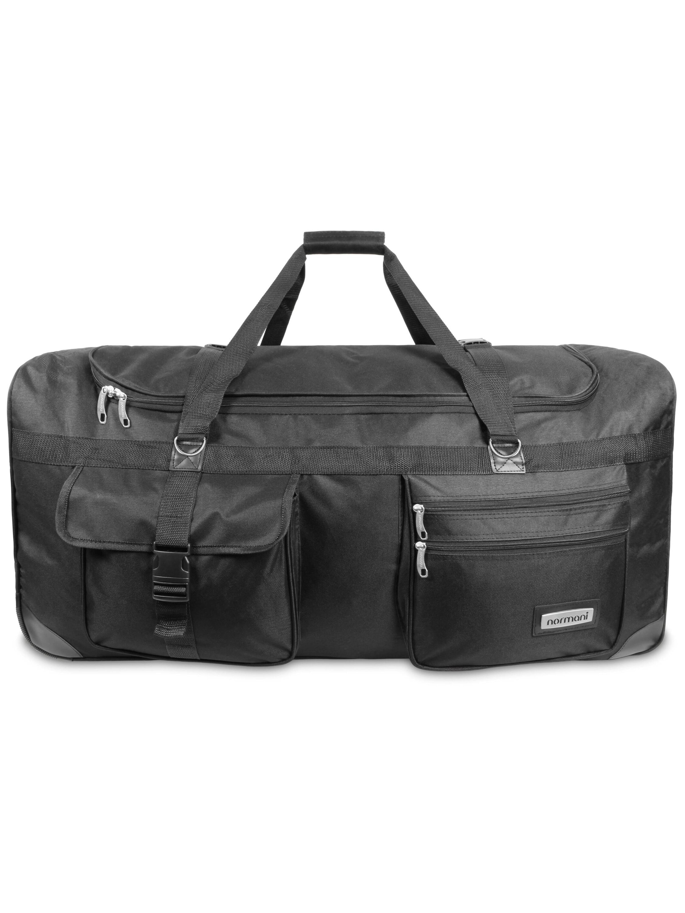 Valisette 'Jumbus 120' normani en noir : devant