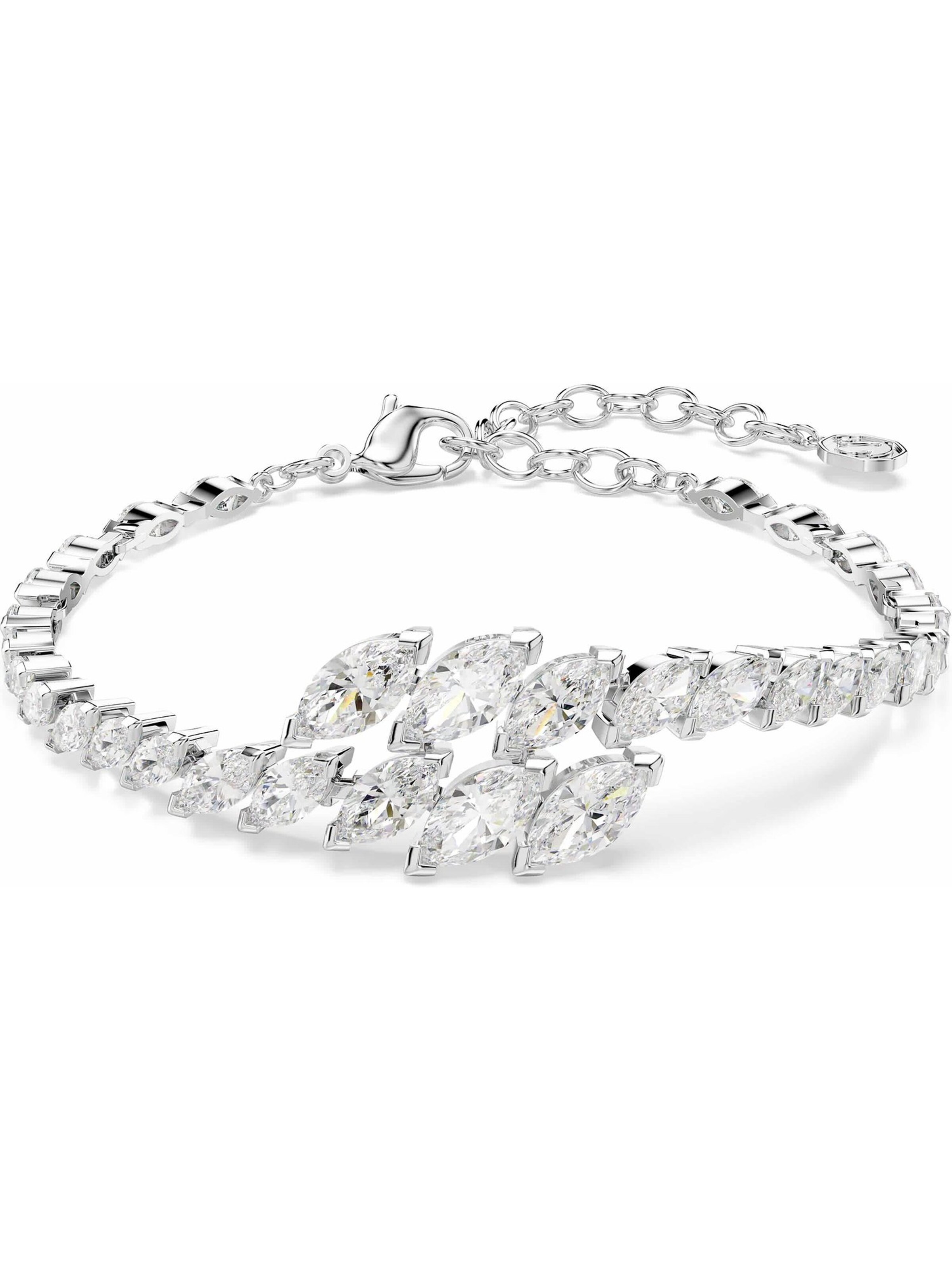 Swarovski Armband in One Size in silber, Produktansicht