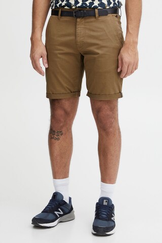 BLEND Regular Chino in Bruin: voorkant