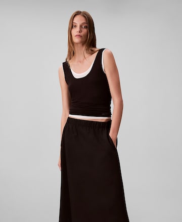 Calvin Klein Jeans Skirt in Black