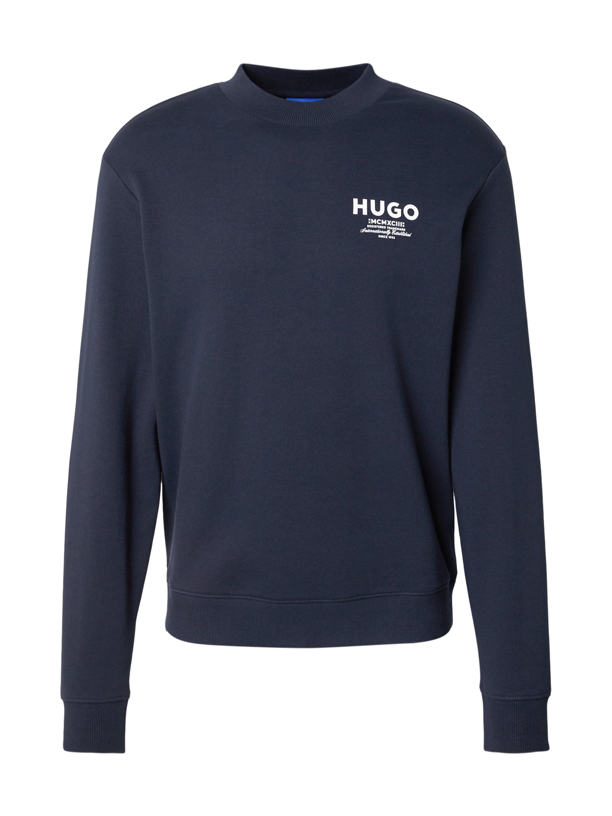 HUGO Póló 'Nespon' - kék: elől
