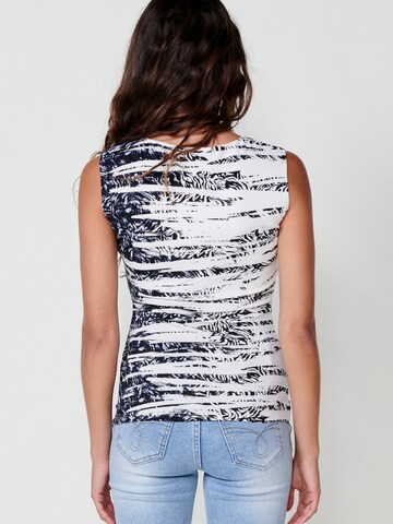 KOROSHI Top | bela barva