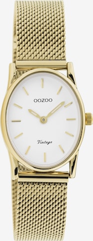 OOZOO Analog Watch in Gold: front