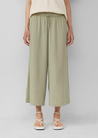 QS Wide leg Broek in Groen