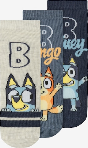 smėlio NAME IT Kojinės 'NMMMEROLDO BLUEY': priekis