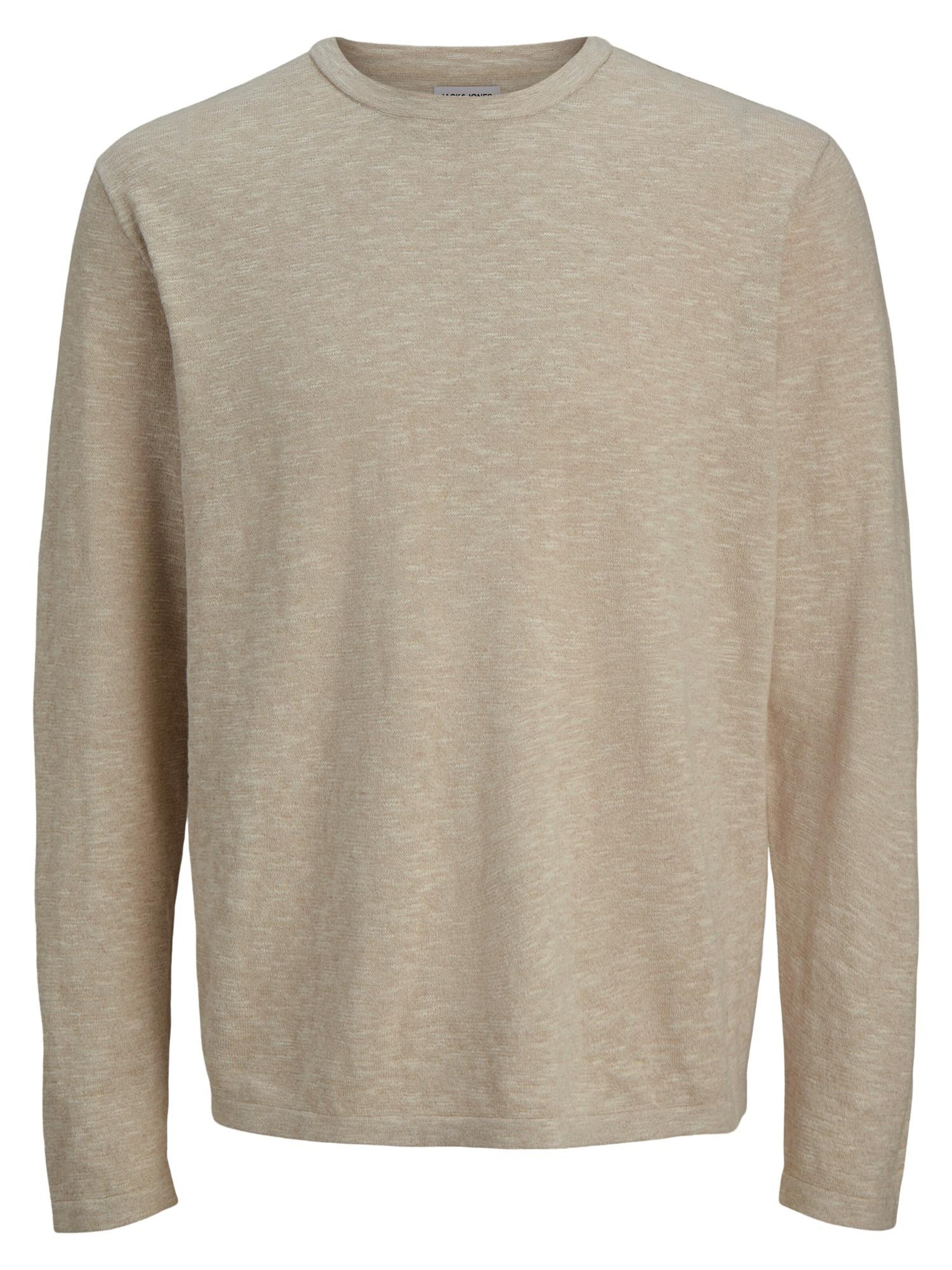 JACK & JONES Pullover 'Summer'‌‌‌‌‌‌‌‌‌‌ in Beige: Vorderseite