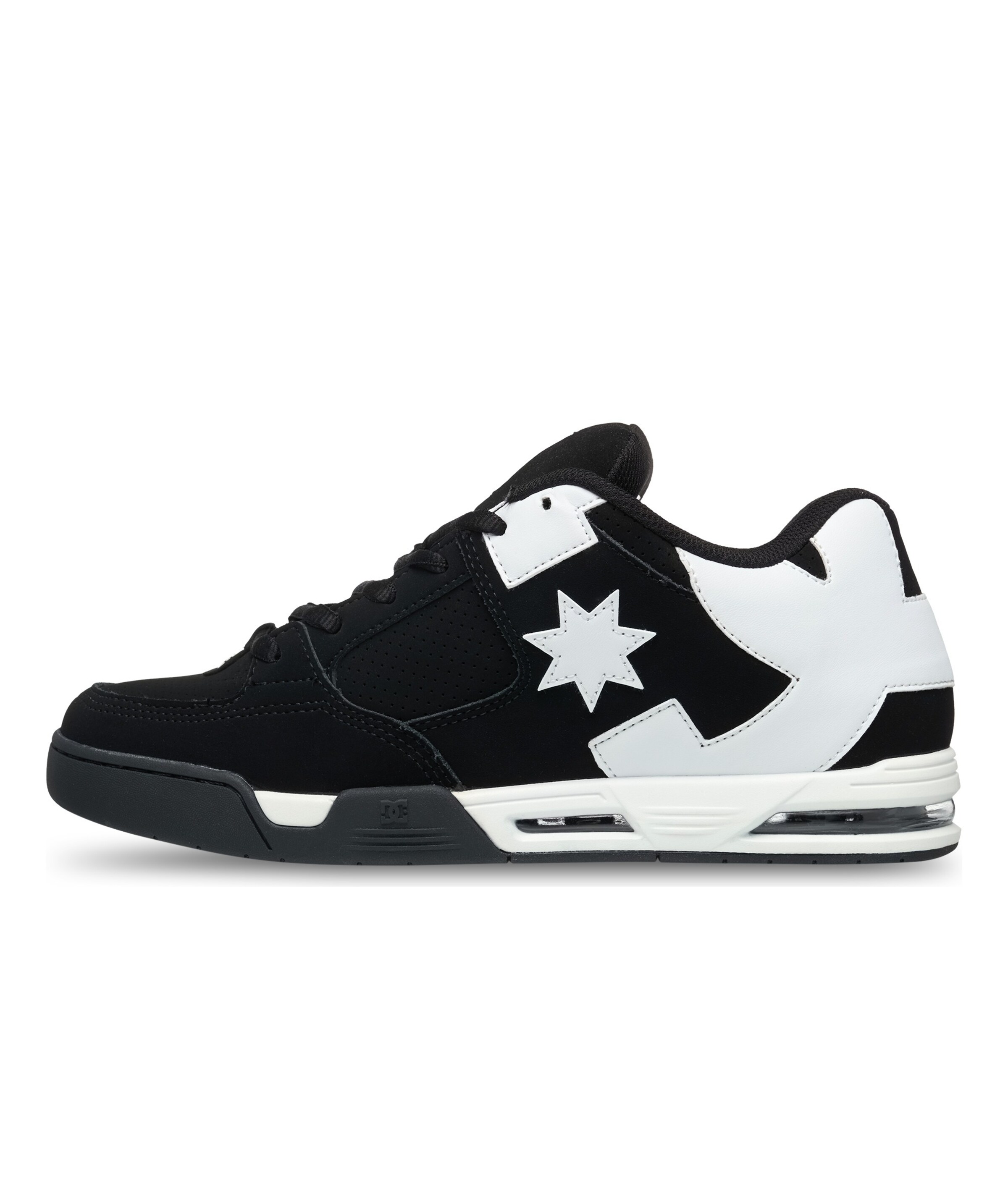 DC Shoes Sneaker in Schwarz: Vorderseite