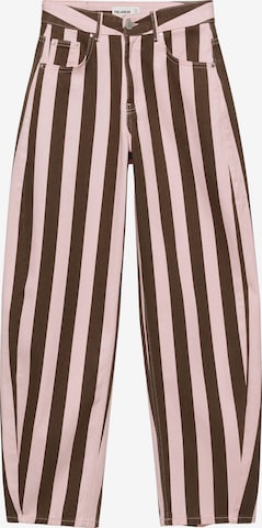Pull&Bear Džíny – pink: přední strana