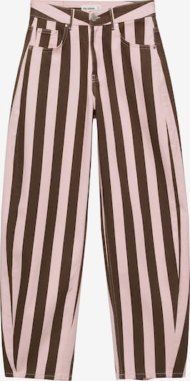 Pull&Bear Farkut koossa 24-25 värissä ruskea / roosa, Tuotenäkymä