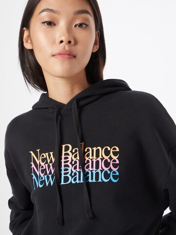 new balance Sweatshirt in Zwart