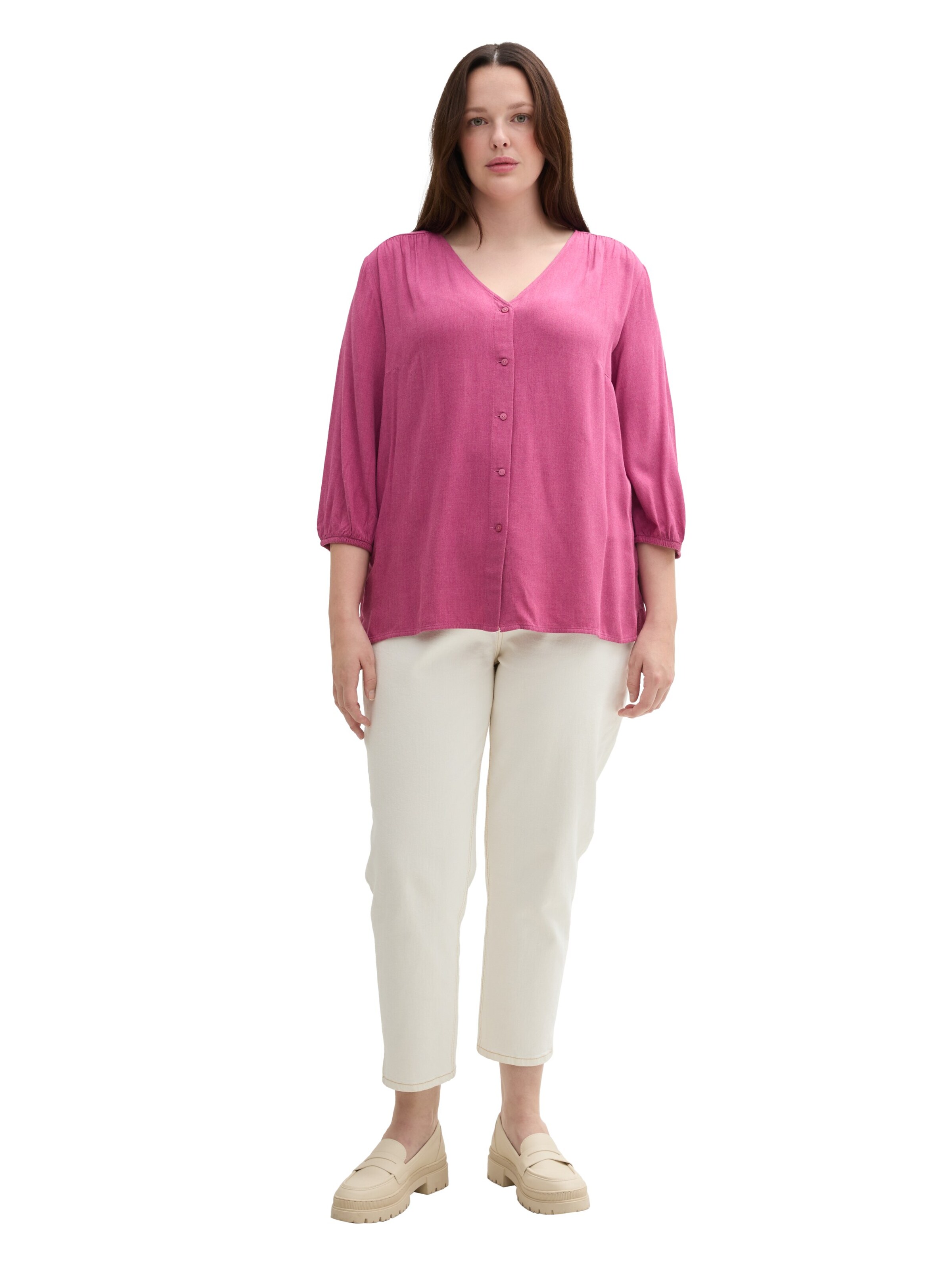 TOM TAILOR Blouse in Pink